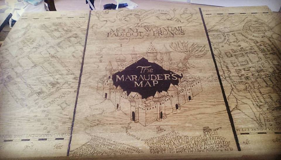 Marauder's Map Table (Harry Potter) – GOEDBETERBEN